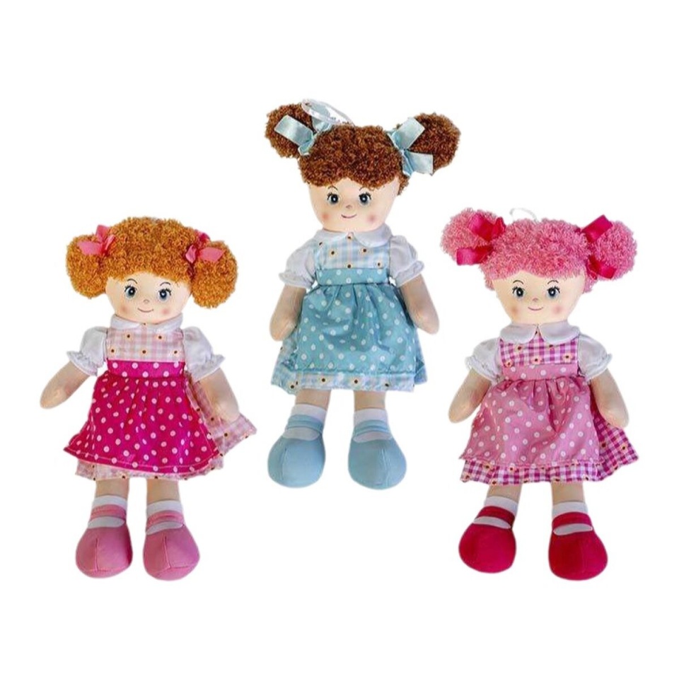 Artesanía Beatriz riidest nukk Teresa 40cm