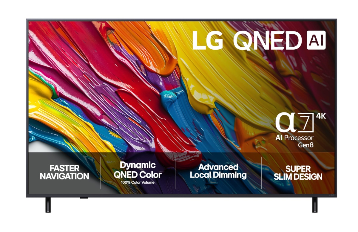 LG teler 55" QNED 82 – 4K teler (2025)