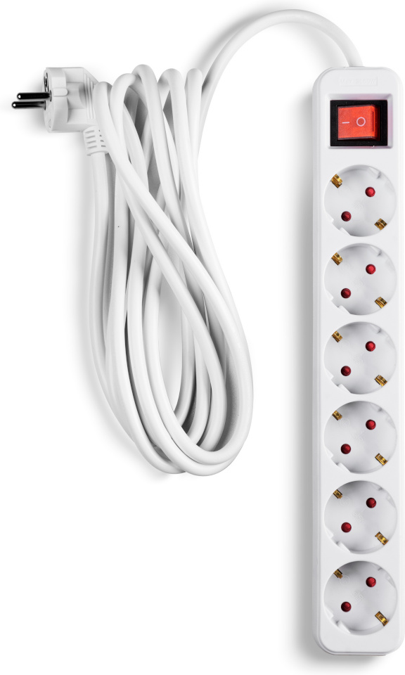 Fuj:tech pikendusjuhe 6-osaline, 3 m, valge