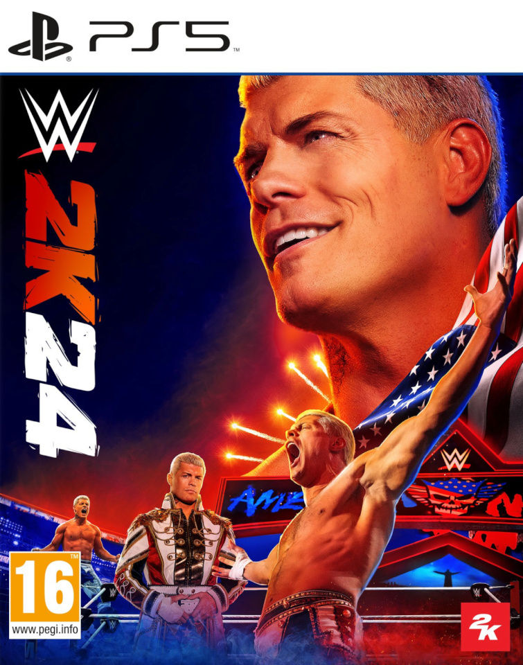 PlayStation 5 mäng WWE 2K24