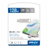 PNY mälupulk Pendrive 128GB USB 3.2 Duo-Link P-FDI128DULINKTYC-GE