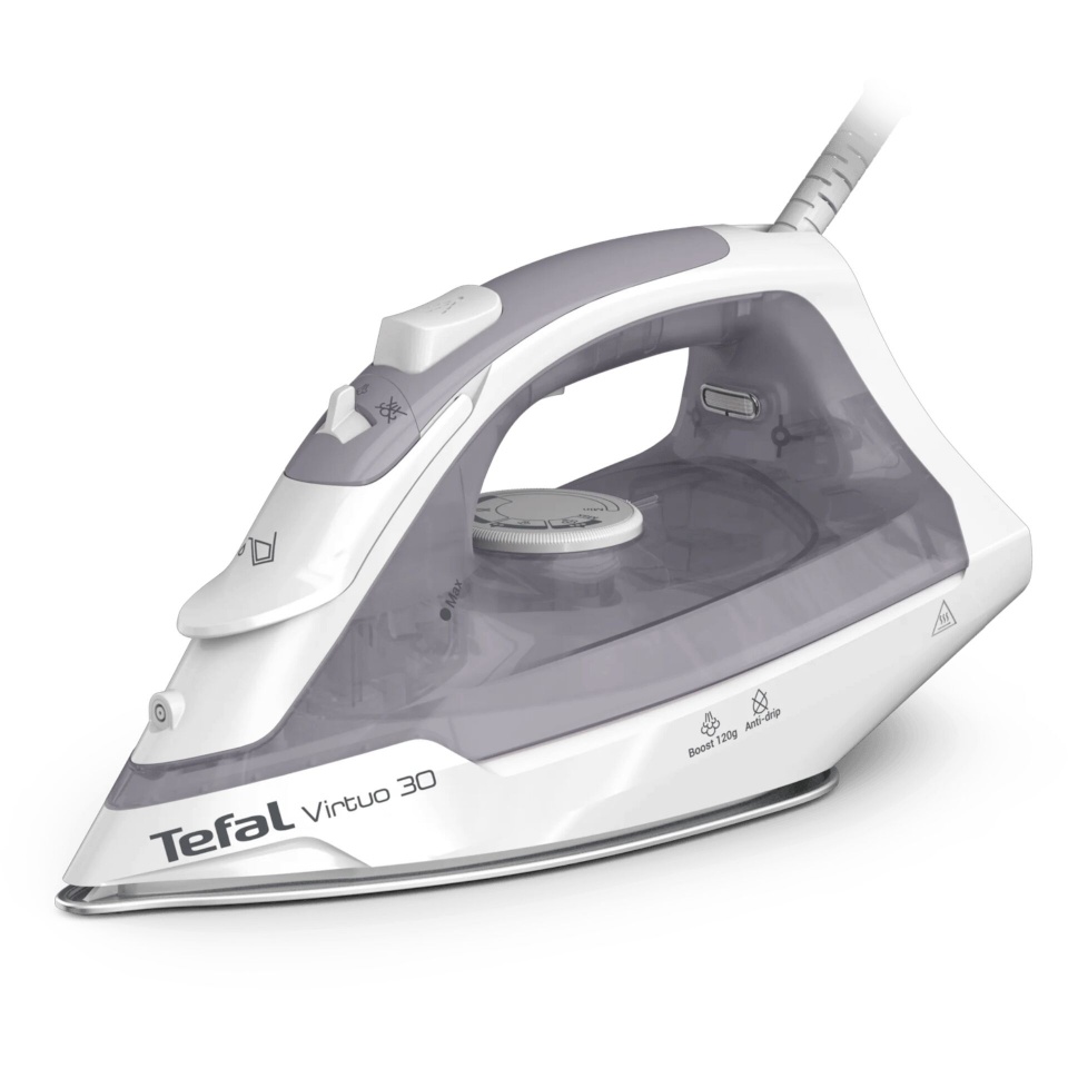 Tefal triikraud FV 2C43 Virtuo 30 Steam Iron, valge/hall