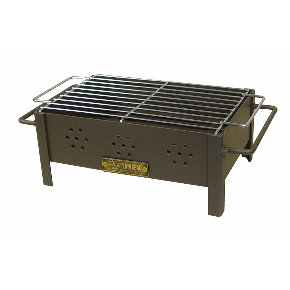 Imex El Zorro Barbeque-grill Süsimust Grill Laua must (31x21x14cm)