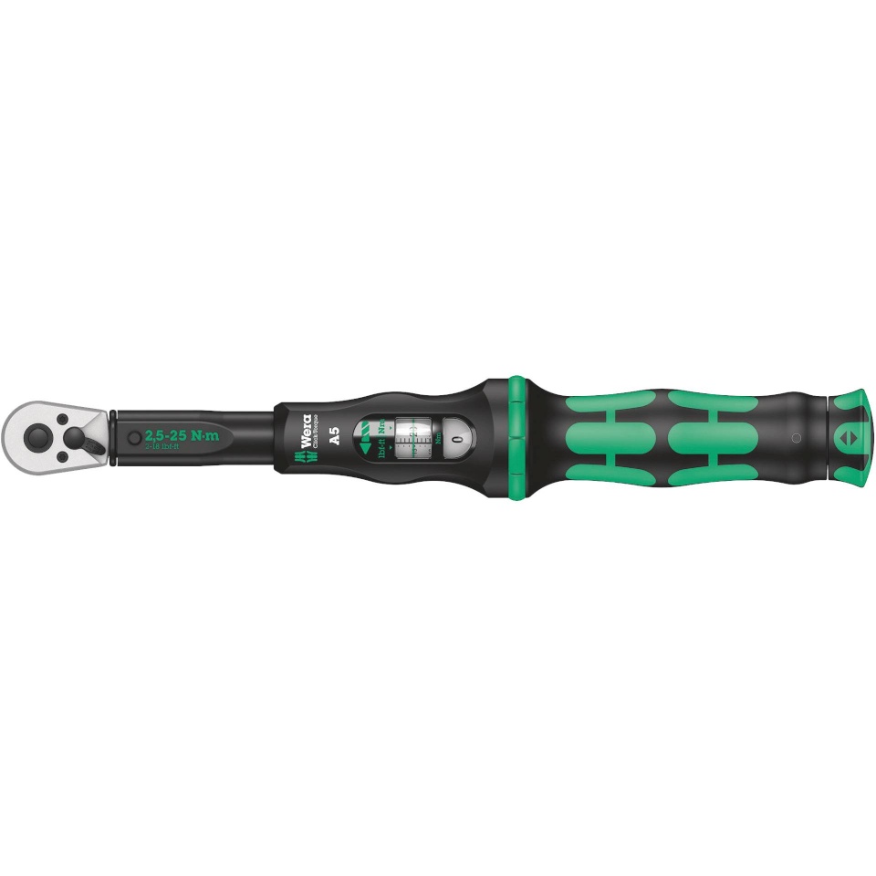 Wera tööriistakomplekt Click-Torque A5 torque wrench 2,5 - 25 Nm