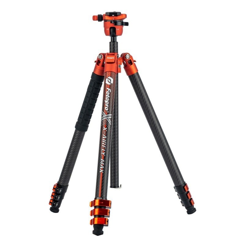 Fotopro statiiv X-Airfly Max Tripod - oranž