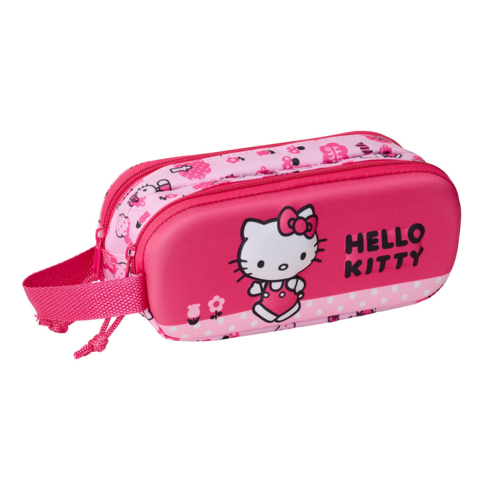 Hello Kitty kahe sahtliga pinal roosa 21x8x6cm