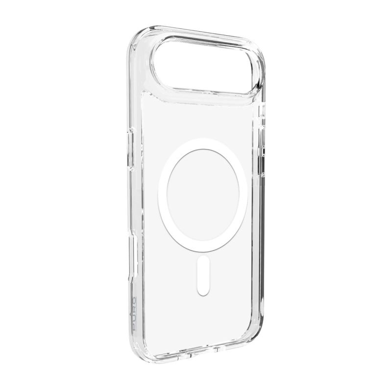 Puro Lite Mag Case Compatible with MagSafe for iPhone 17 Air - Transparent with White Ring / iPhone 17 Air