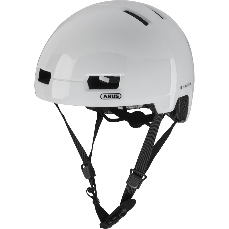 Abus rattakiiver Skurb, suurus M (55-59cm), pärlvalge