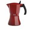 Jata espressokann HCAF2012 Vulcano Induction Italian Coffee Maker, punane
