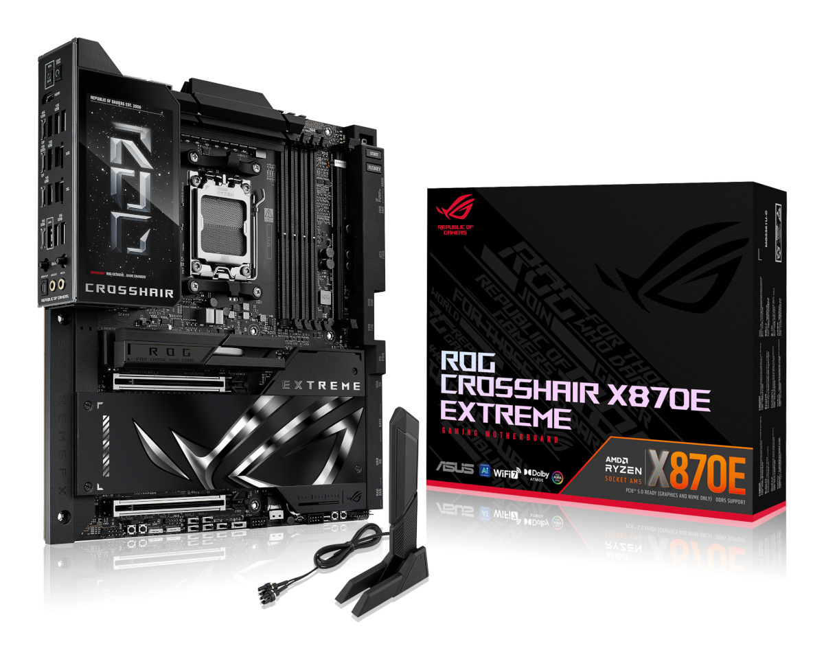 Asus emaplaat ROG CROSSHAIR X870E EXTREME (AMD,AM5,DDR5,E-ATX)