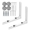 Maclean Bracket / Mount for konditsioneeri / Heat Pump, arm length 450x500 mm, galvanized steel, up to 200 kg, MC-145