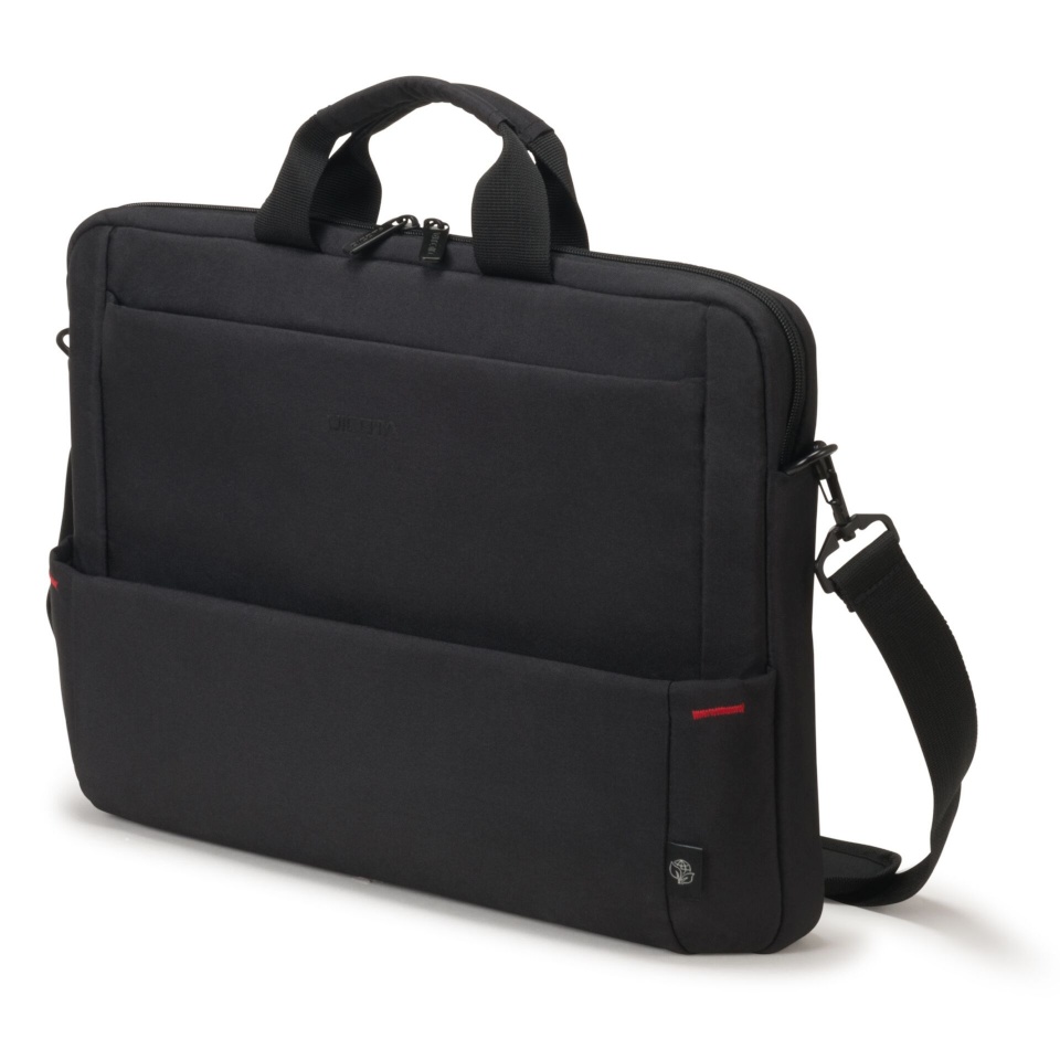 Dicota sülearvutikott Laptop Case Slim Plus Eco BASE 13"-15.6" must