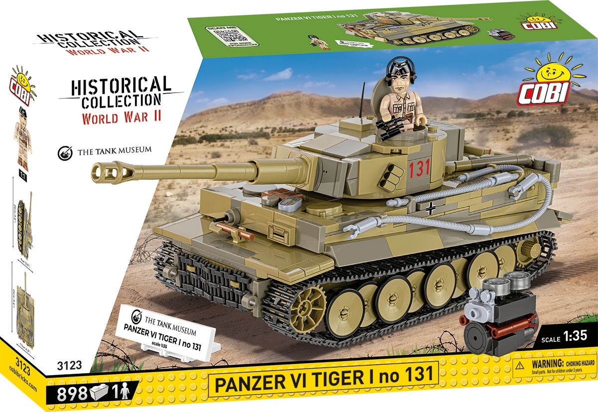 Cobi klotsid Blocks Panzer VI Tiger I no 131