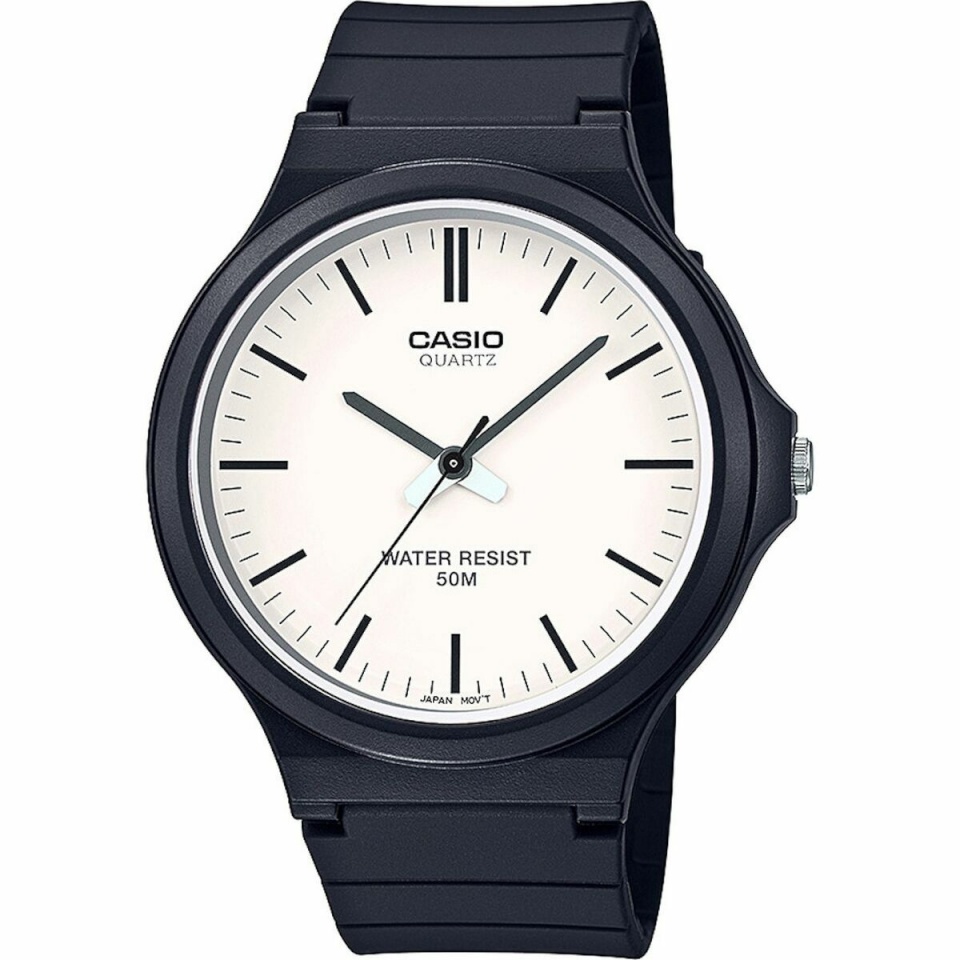 Casio unisex kell MW-240-7EVEF valge must