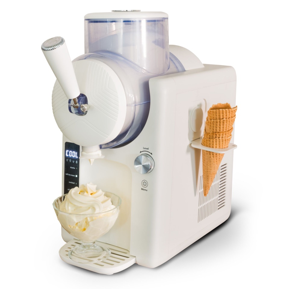 Unold jäätisemasin 48950 Sofie 2in1 Slush & Soft Ice Cream Machine, valge