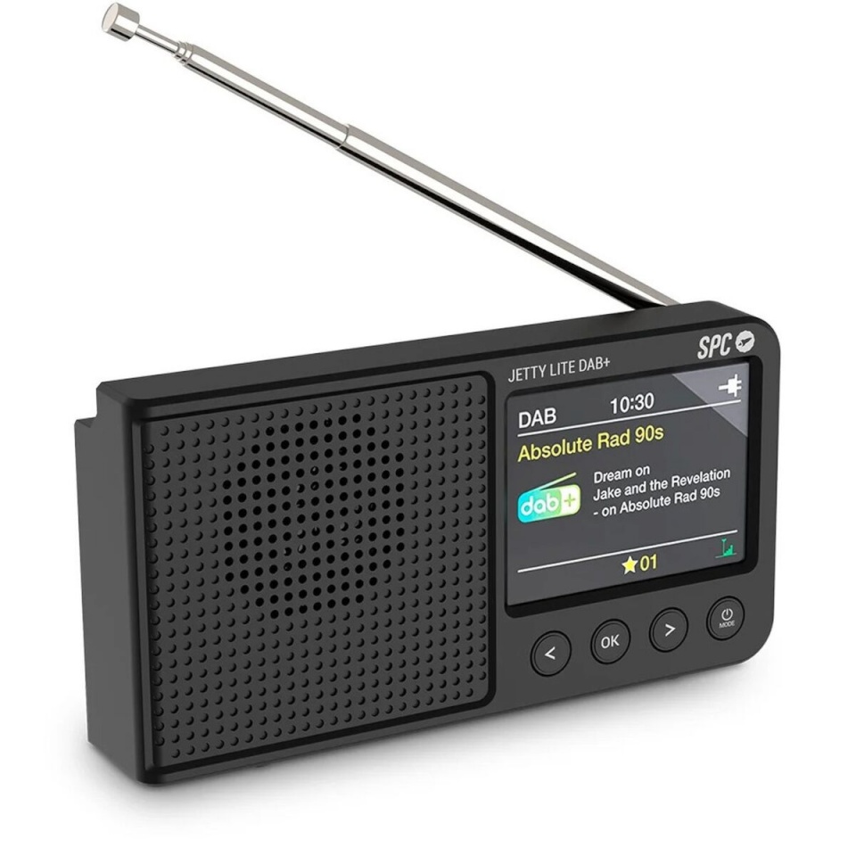 SPC transistorraadio JETTY LITE DAB+ 4591N must Retro