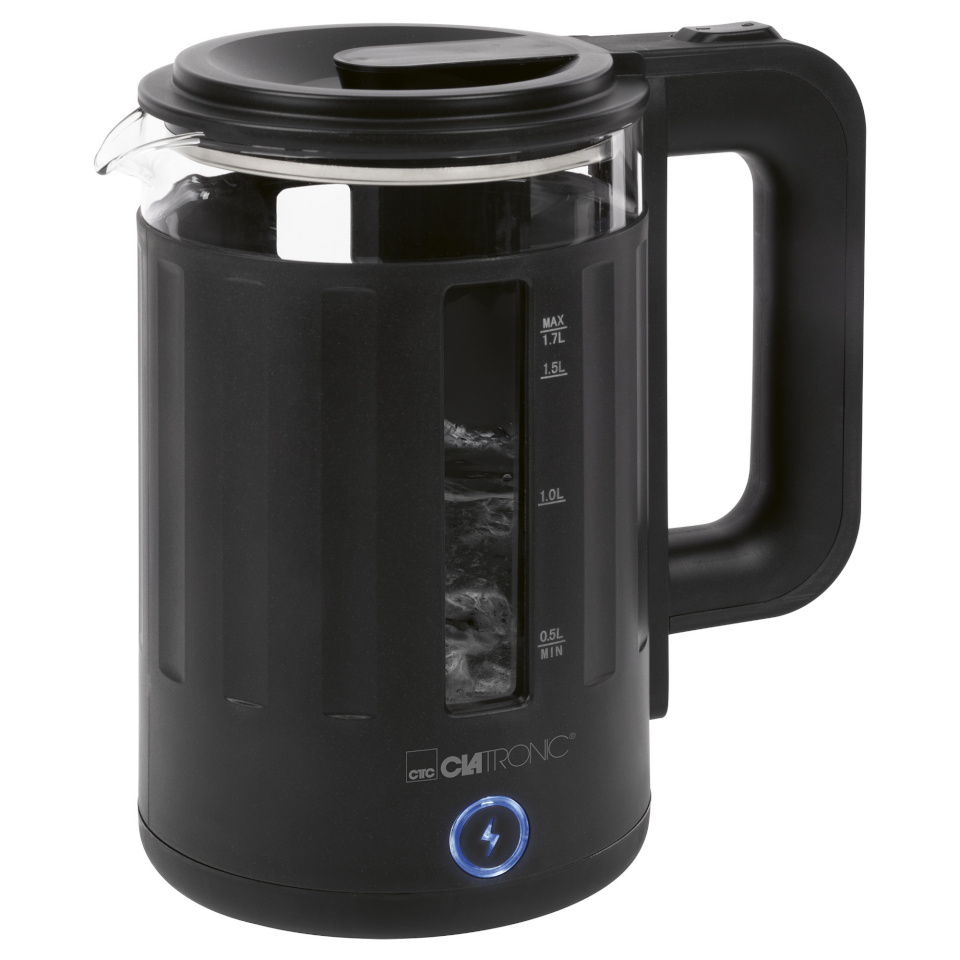 Clatronic veekeetja WK3837G Water Kettle, must