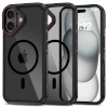 Tech-Protect MAGHYBRID MagSafe iPhone 16 Black/RED