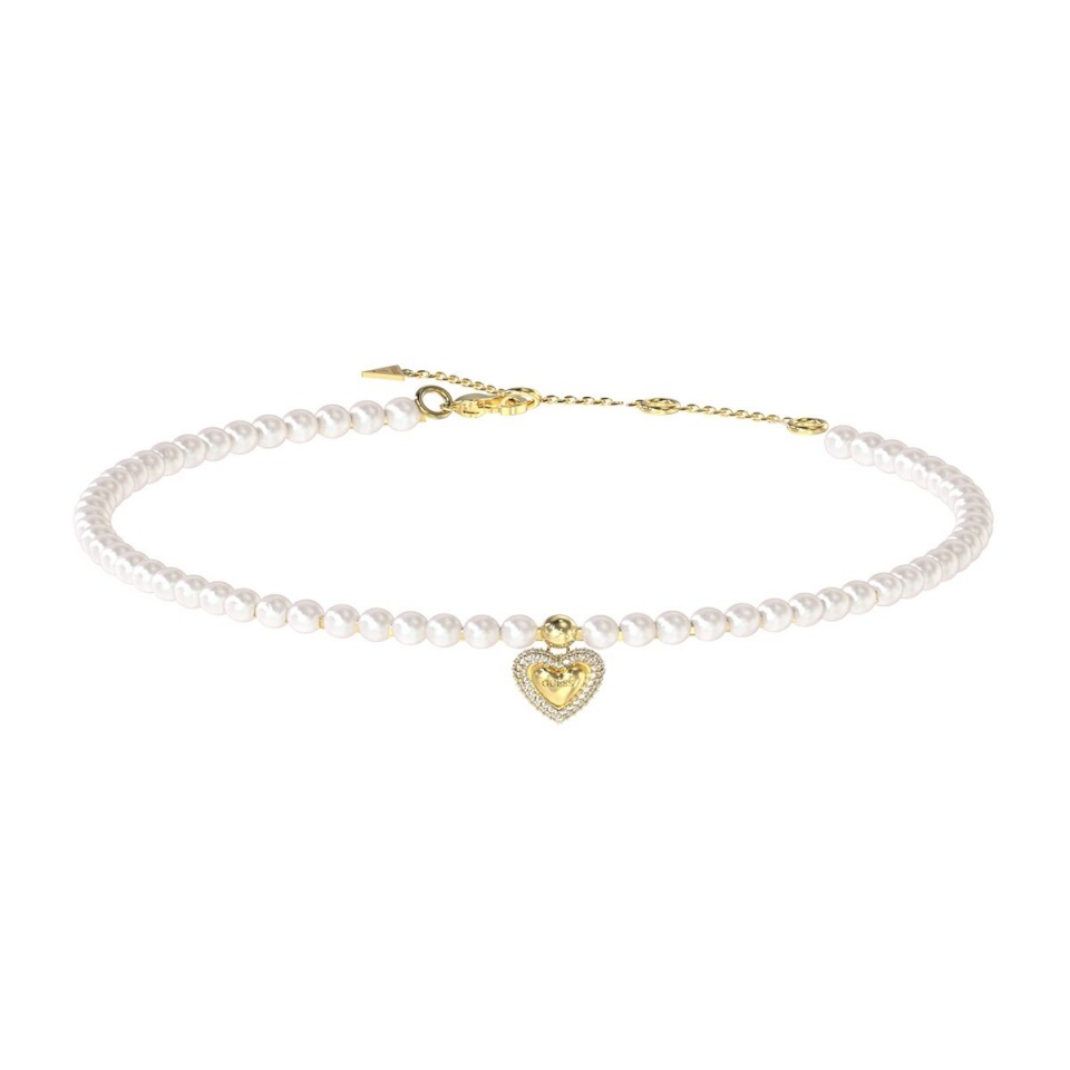 Guess naiste käevõru JUBN06090JWYGT-U valge