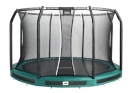 Salta batuut Trampoline Premium Ground Combo 427cm roheline