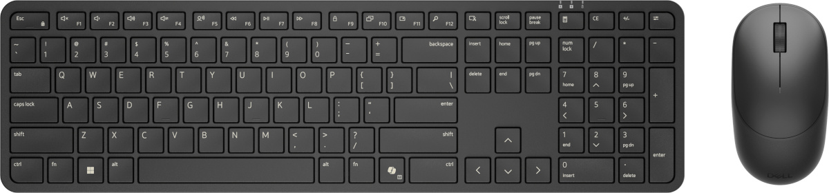Dell Pro 5 Keyboard and Mouse - KM526 - Estonian (QWERTY) - must