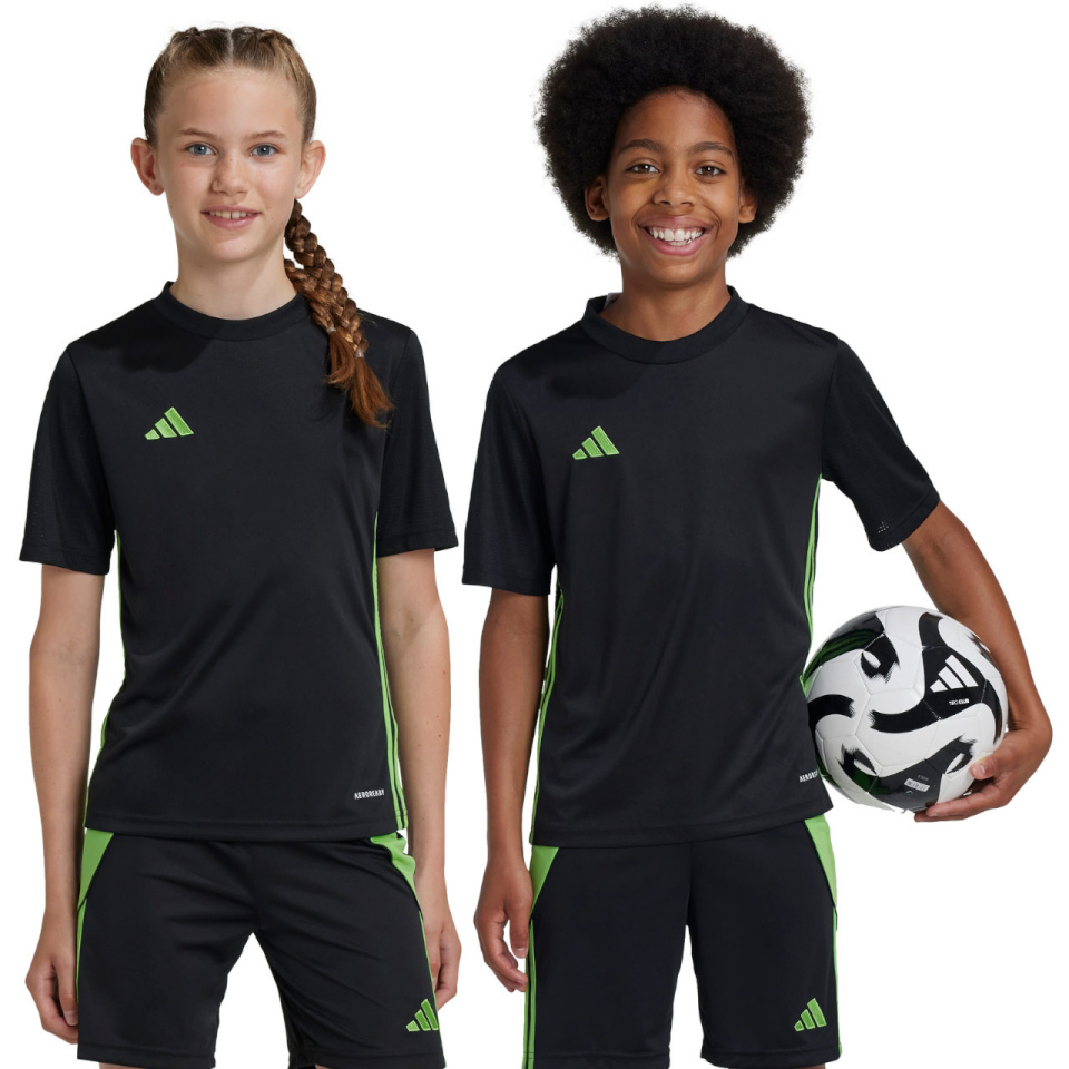 Adidas Teamwear T-särk lastele Tabela 23 Jersey must-laimiroheline JJ1155 suurus 140cm
