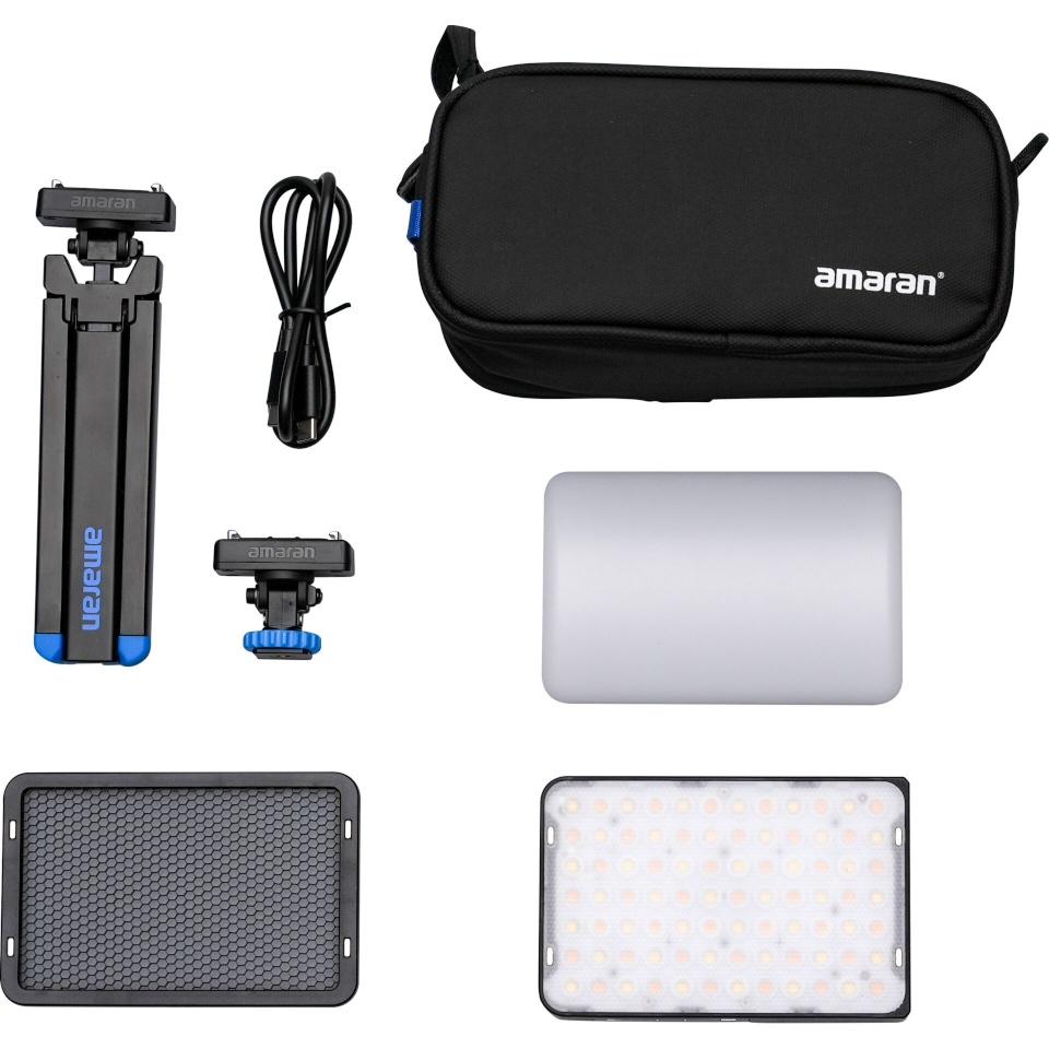 Amaran videovalgusti Ace 25x Kit charcoal