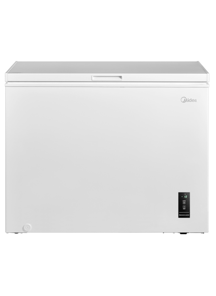 Midea sügavkülmik | MDRC345FEE01 | Energy efficiency class E | Chest | Free standing | Height 85cm | Total net capacity 249 L | valge