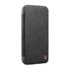 Nillkin kaitsekest Etui Qin Prop Leather iPhone 16 (must)