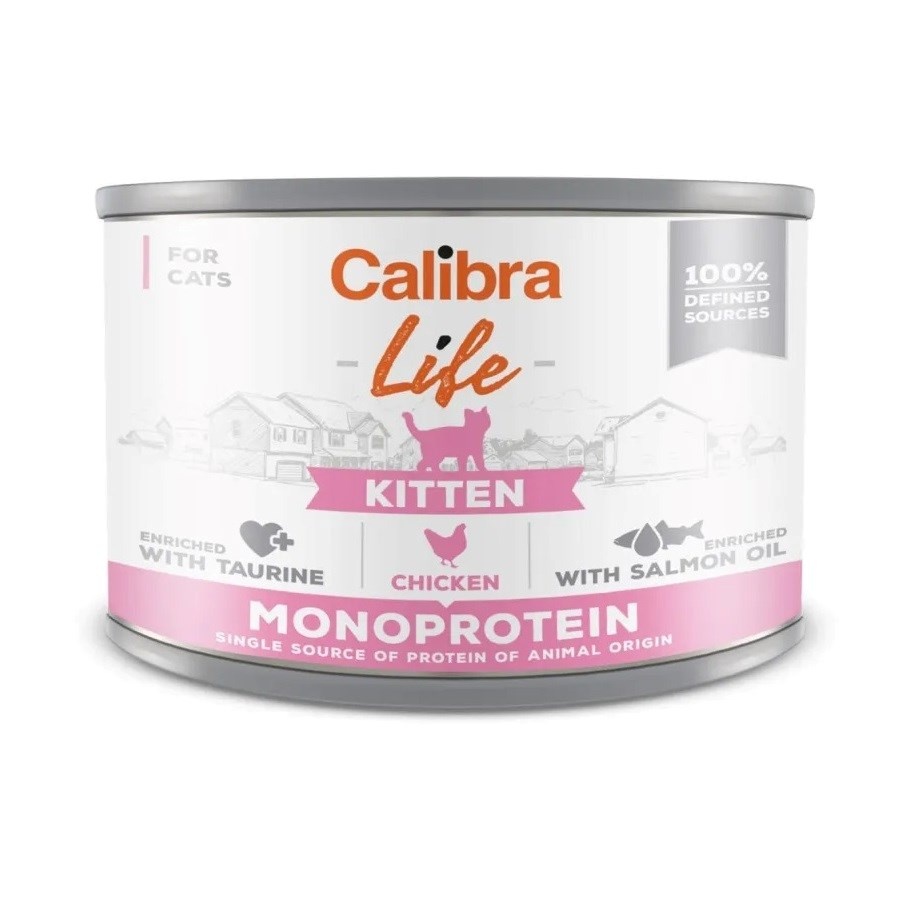 Calibra kassitoit Cat Life Kitten Chicken, 200g