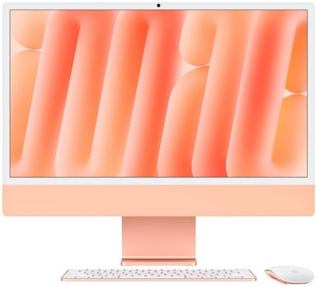 Apple arvuti iMac 24 inch: M4 10/10, 16GB, 256GB SSD - oranž