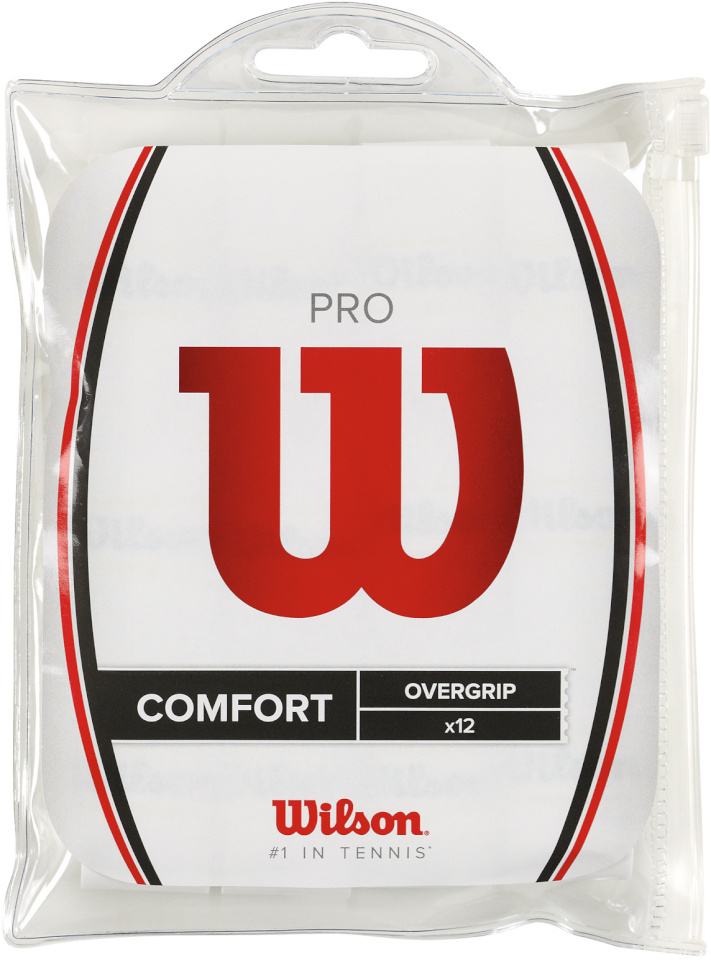 Wilson Pro Overgrip gripp, valge, 12tk