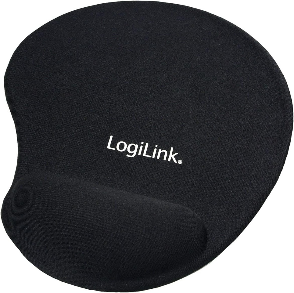 LogiLink hiirematt Mousepad with GEL Wrist Rest Support must