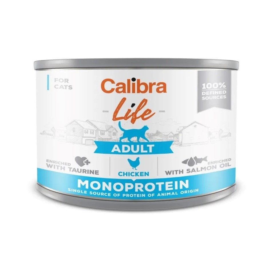 Calibra kassitoit Cat Life Adult Chicken, 200g