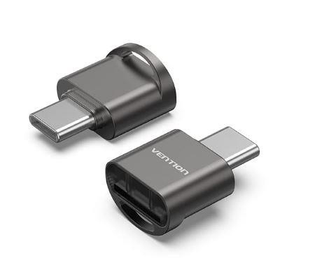 Vention mälukaardilugeja Card Reader USB-C microSD