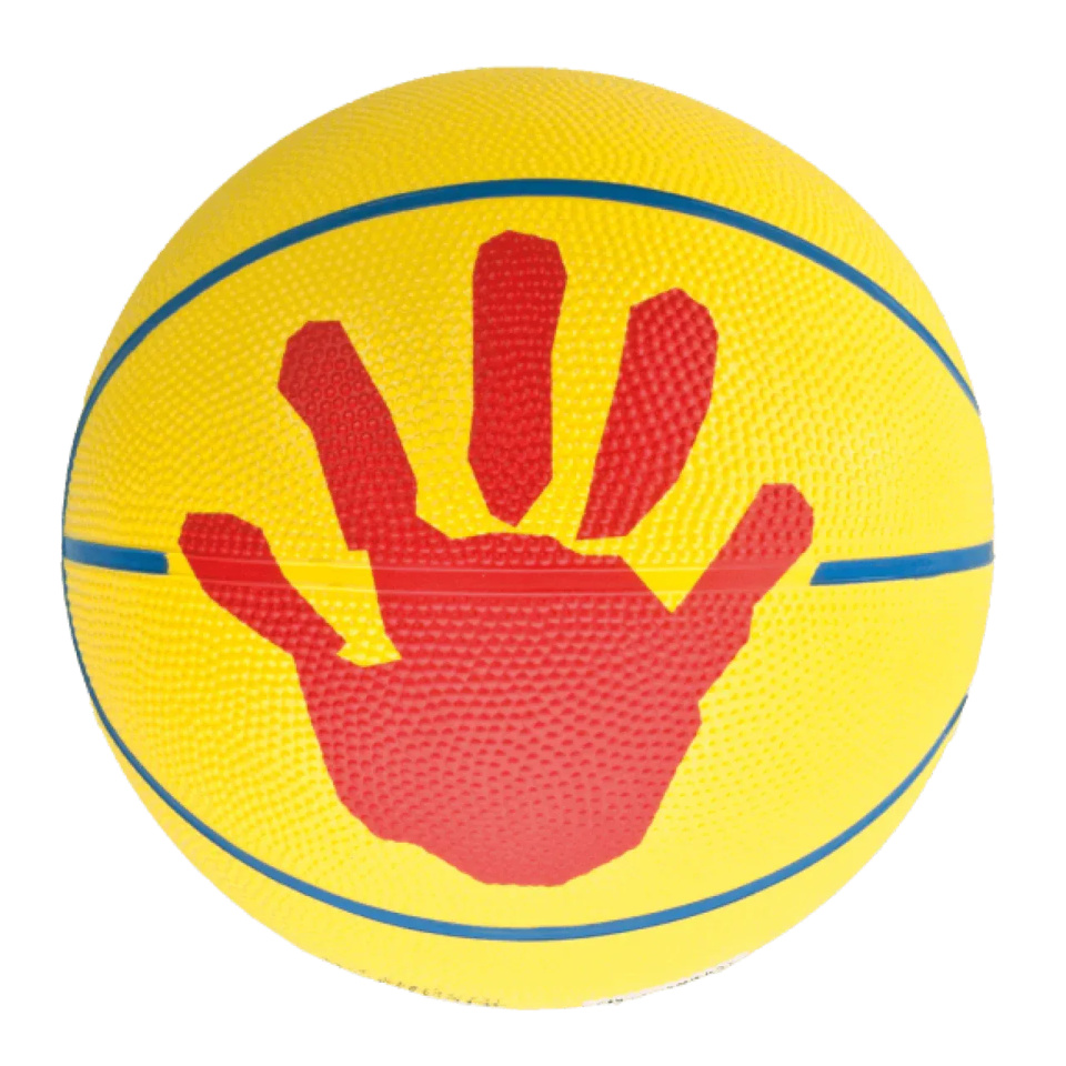 Molten korvpall käemärkidega kollane SB4 suurus 4