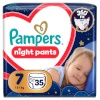 Pampers mähkmed Night Pants Püksmähkmed, suurus 7, 35 tk