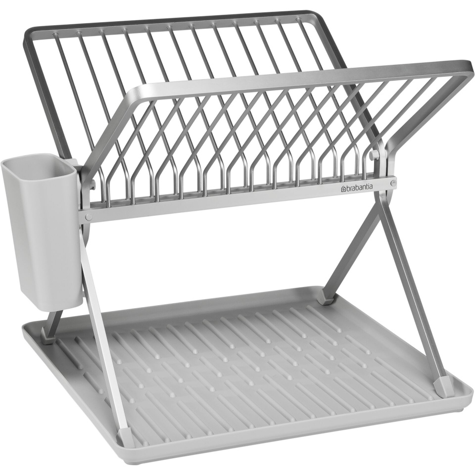 Brabantia nõudekuivatusrest Foldable Dish Drying Rack Small, helehall
