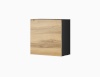Cama Meble riiul square cabinet VIGO 50/50/30 must/wotan oak
