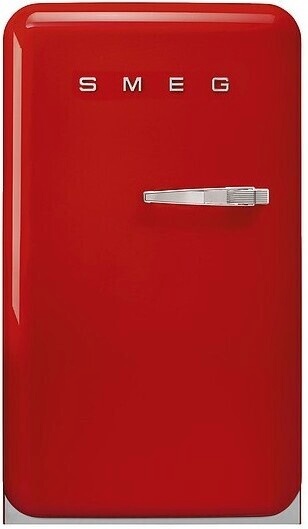 Smeg külmik FAB10HLRD5, punane, vasakukäeline