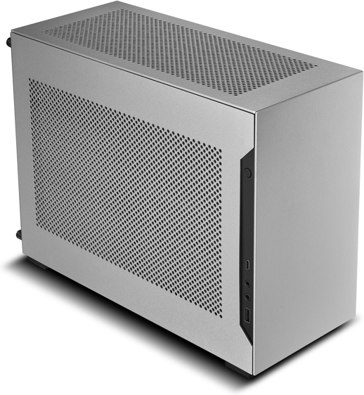 Lian Li A4-H2O A4 Mini-ITX-Case, hõbedane