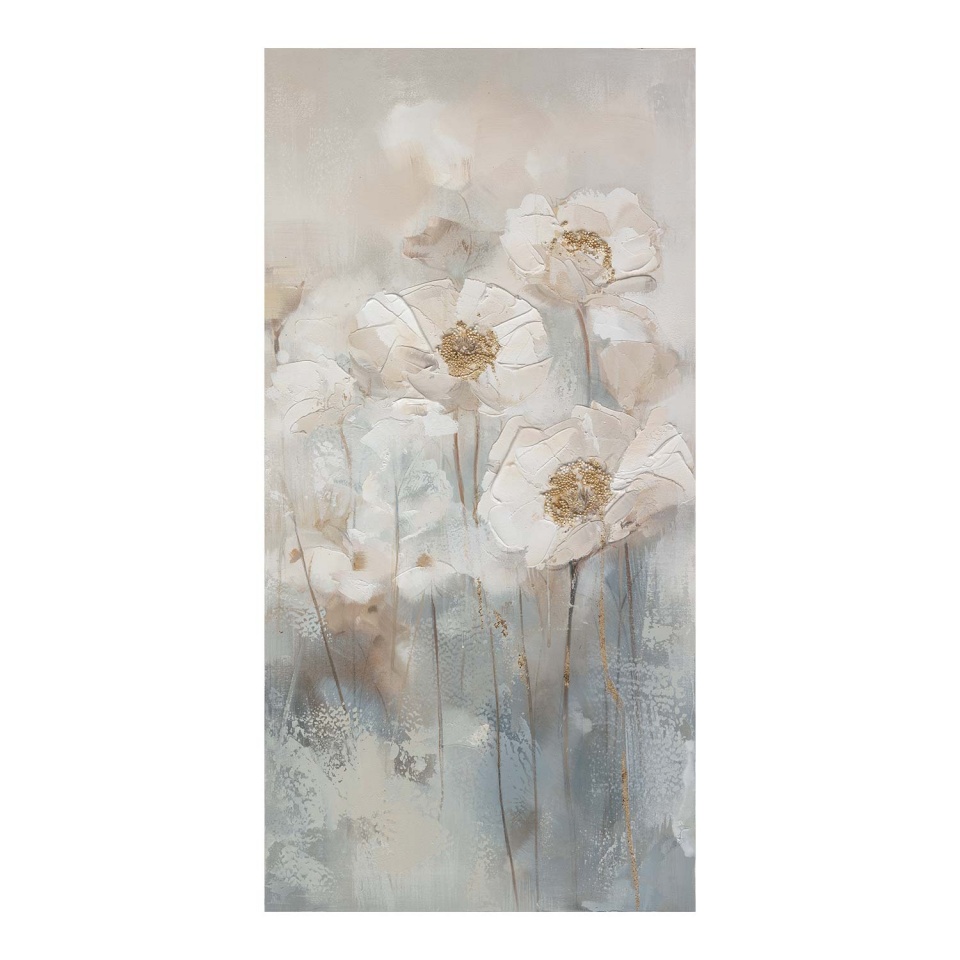 H4Y õlimaal, 60x120cm, valged õied