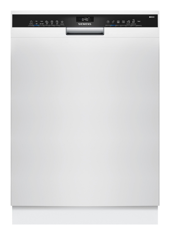 Siemens integreeritav nõudepesumasin SN43HW03TE iQ300 Undercounter Dishwasher, 60cm, valge