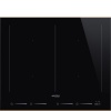 SMEG pliidiplaat SIM6644R Dolce Stil Novo, 4 x multi induktsioon, 60cm, lõigatud, must/vask