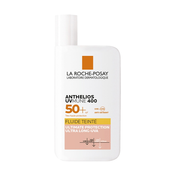 La Roche-Posay päikesekaitsekreem Anthelios UVMUNE 400 Tinted Fluid 50ml, naistele