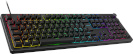 HyperX klaviatuur Alloy Rise, lineaarsed lülitid, must