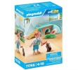 Playmobil klotsid Set z My Life 71746 Chłopiec ze świnką morską