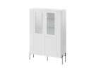 Cama Meble vitriinkapp VERA display cabinet 110x40x160 matt valge