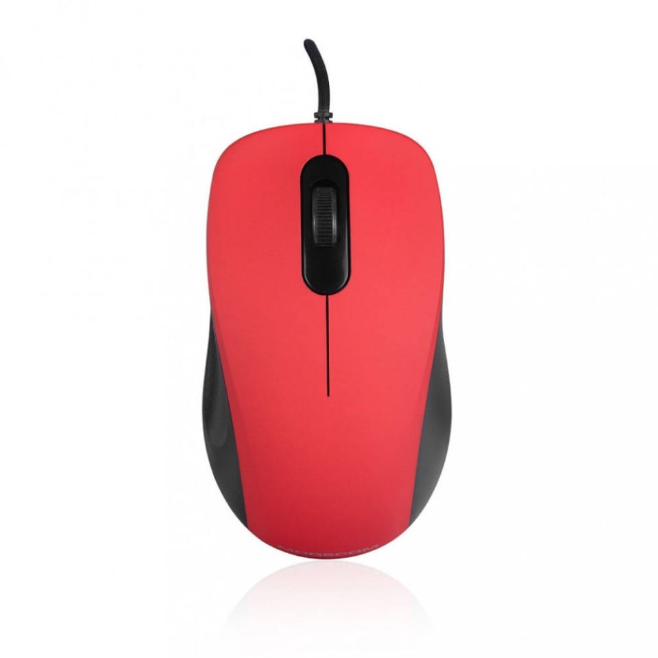 Modecom hiir M10S SILENT punane WIRELESS OPTICAL MOUSE