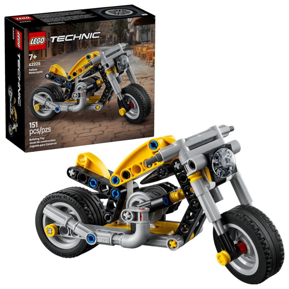 Lego klotsid TECHNIC 42225 kollane Motorcycle